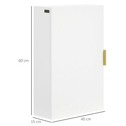 Шкафчик подвесной Kleankin 837-339V80WT (White) Thumb