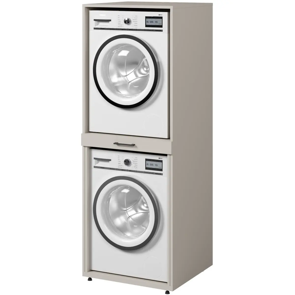 Шкаф для стиральной машины Helvetia AZA 30KSME61 (Cashmere) - 4