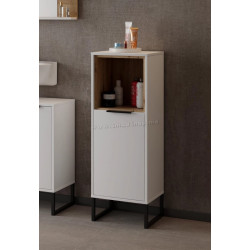 Dulap Tempo Kondela Cubo CUB02 (White/Artisan Oak)