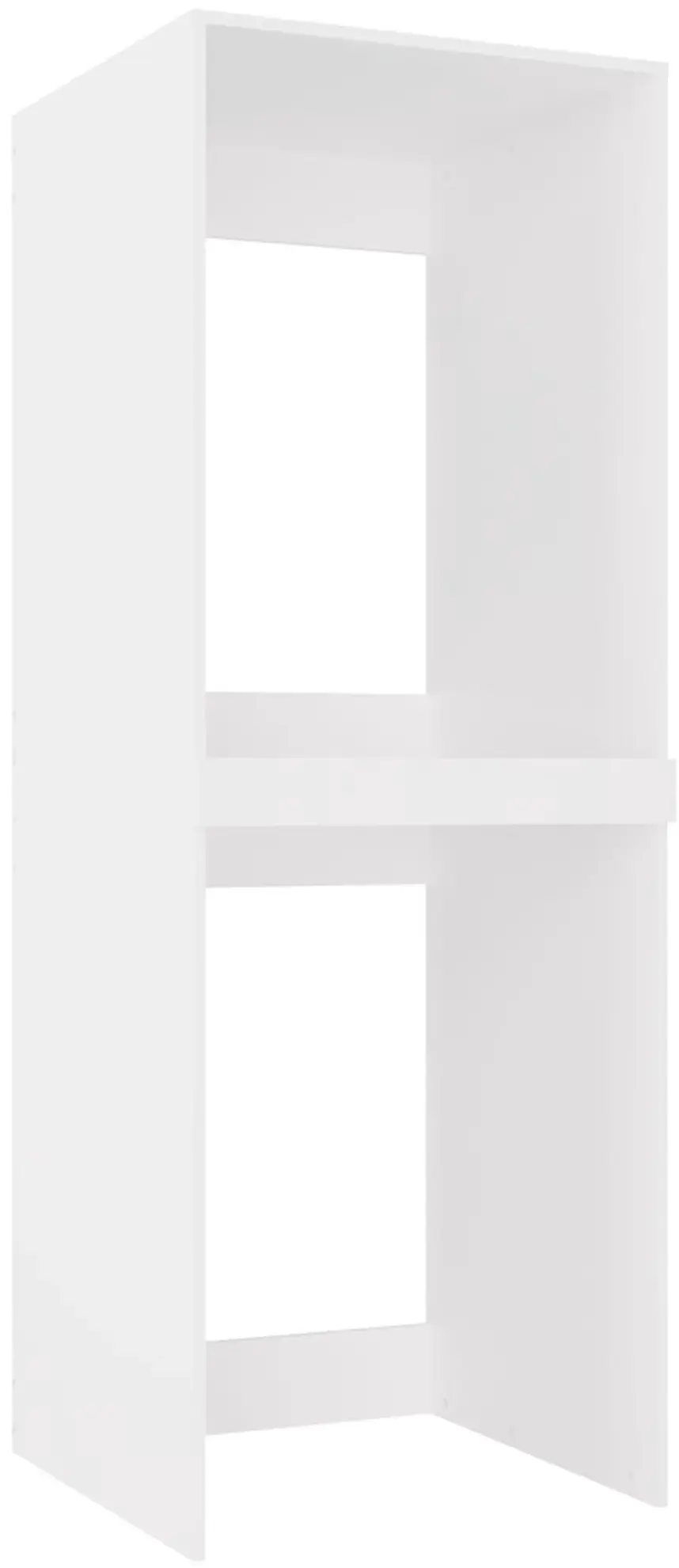 Шкаф для стиральной машины и сушилки TopEshop Pola Twin (White) - 4