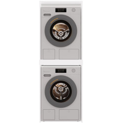 Шкаф для стиральной машины и сушилки TopEshop Pola Twin (White) Thumb