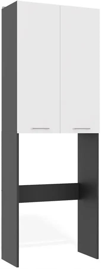 Dulap pentru mașina de spălat TopEshop Pola DD (Anthracite/White) - 4