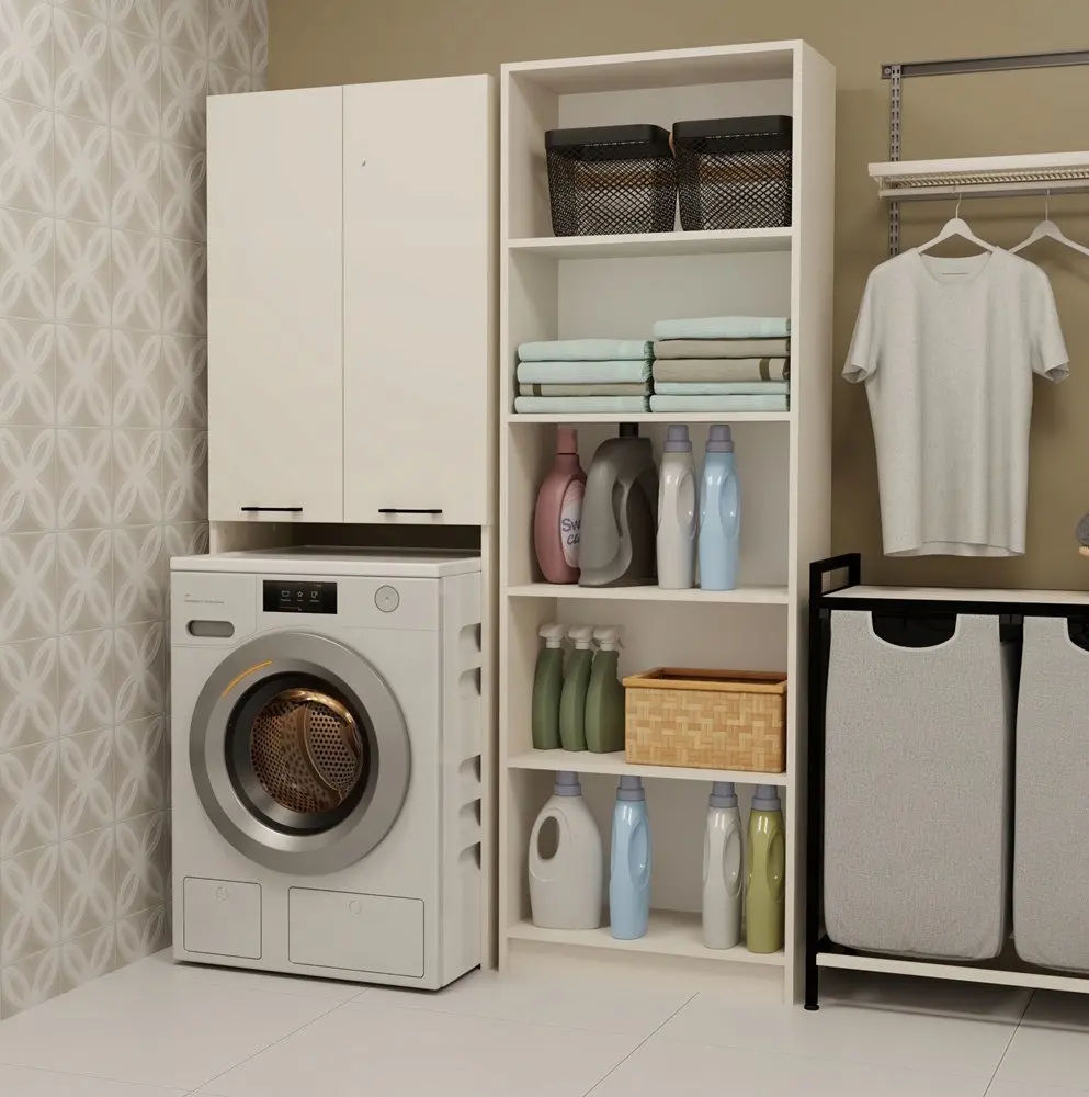 Dulap pentru mașina de spălat TopEshop Pola DD (Cashmere) - 2