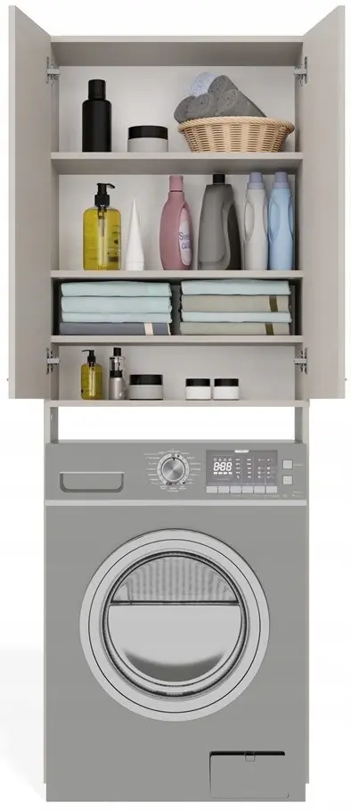 Dulap pentru mașina de spălat TopEshop Pola DD (Cashmere) - 6