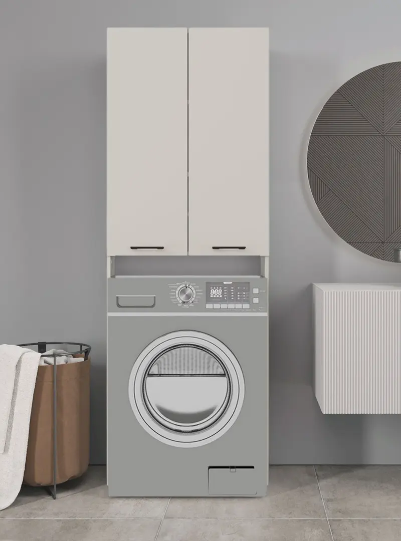 Dulap pentru mașina de spălat TopEshop Pola DD (Cashmere)