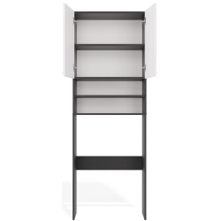Dulap pentru mașina de spălat TopEshop Pola DK (Anthracite/White) Thumb