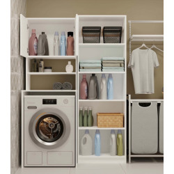 Шкаф для стиральной машины TopEshop Pola Multi (White) Thumb