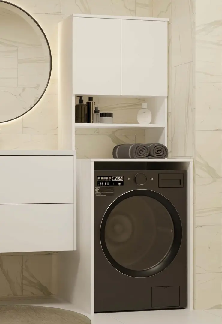 Шкаф для стиральной машины TopEshop Pola Multi (White)