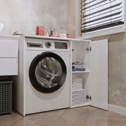 Dulap pentru mașina de spălat TopEshop Pola NP 1D (White) Thumb