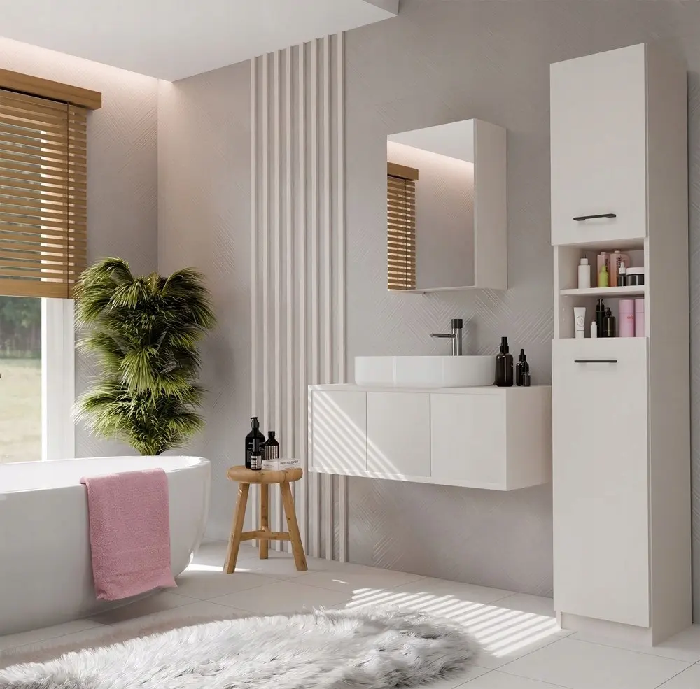 Шкаф с зеркалом TopEshop Pola 1DL (Cashmere) - 2