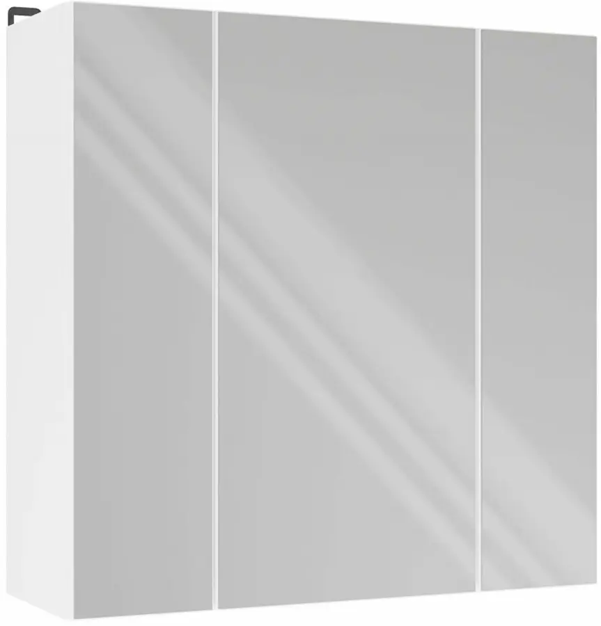 Dulap cu oglinda TopEshop Pola 3L (White) - 3