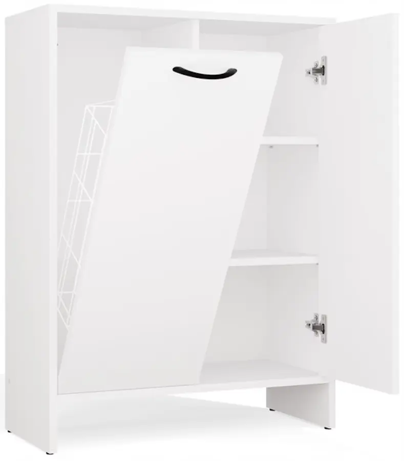 Шкаф TopEshop Nina 1K1D (White) - 5