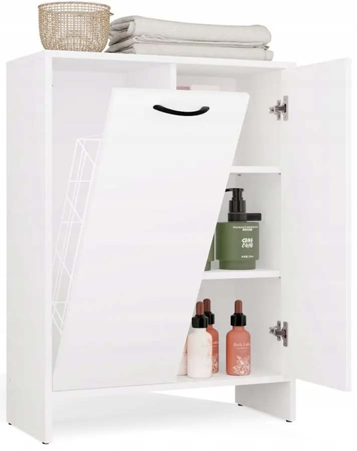 Шкаф TopEshop Nina 1K1D (White) - 6