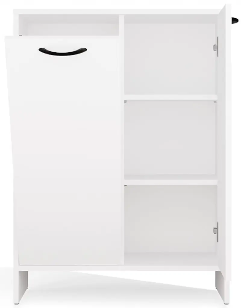 Шкаф TopEshop Nina 1K1D (White) - 7