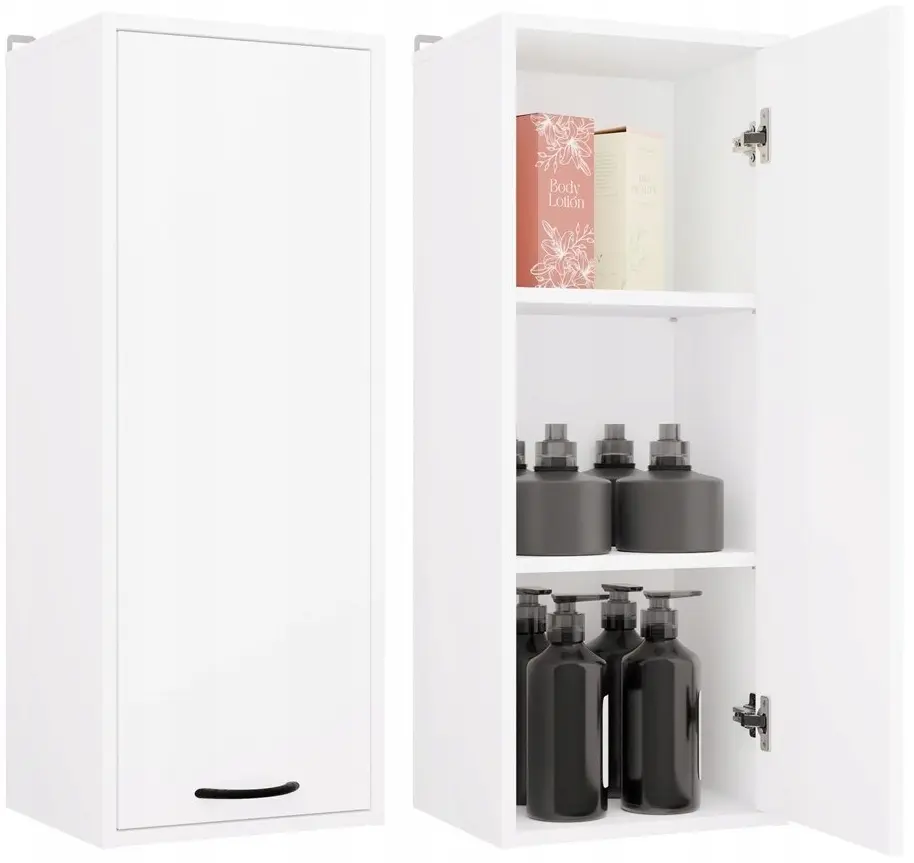 Шкафчик подвесной TopEshop Nina W1D (White) - 3