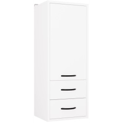 Шкафчик подвесной TopEshop Nina W1D2S (White) Thumb