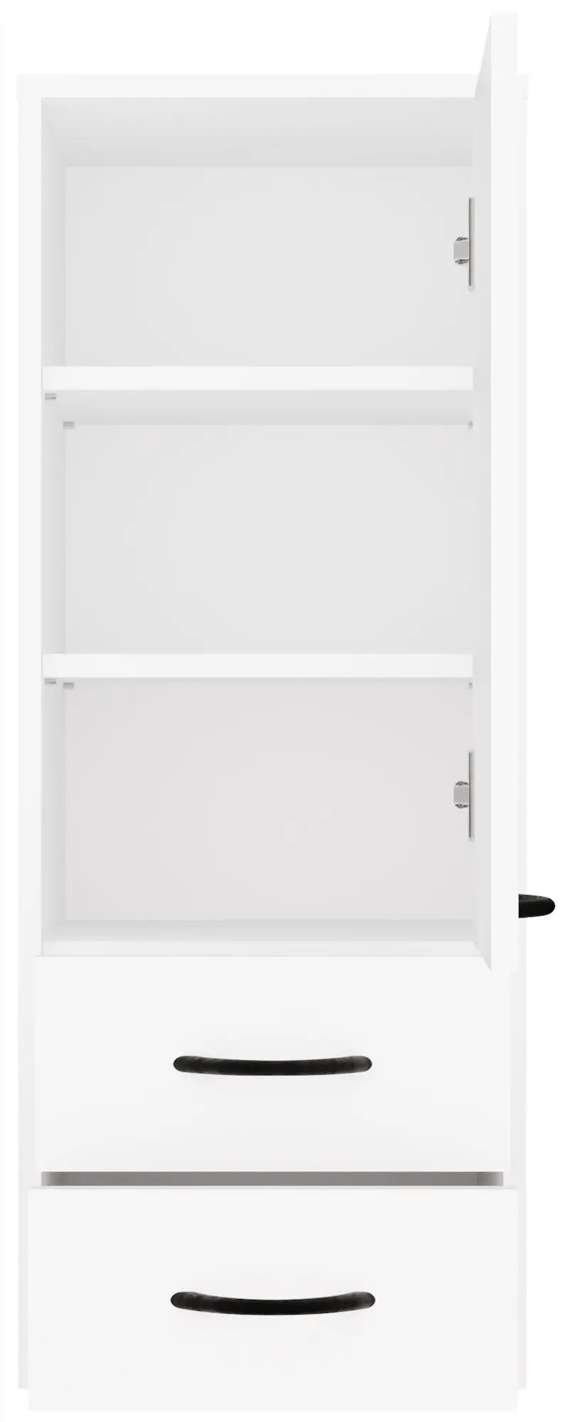 Шкафчик подвесной TopEshop Nina W1D2S (White) - 5