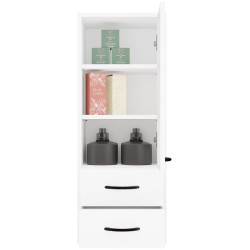 Шкафчик подвесной TopEshop Nina W1D2S (White) Thumb