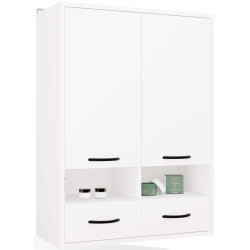 Шкафчик подвесной TopEshop Nina W2D2P2S (White) Thumb