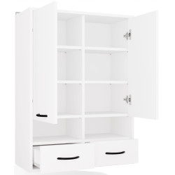 Шкафчик подвесной TopEshop Nina W2D2P2S (White) Thumb