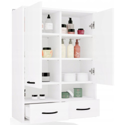 Шкафчик подвесной TopEshop Nina W2D2P2S (White) Thumb