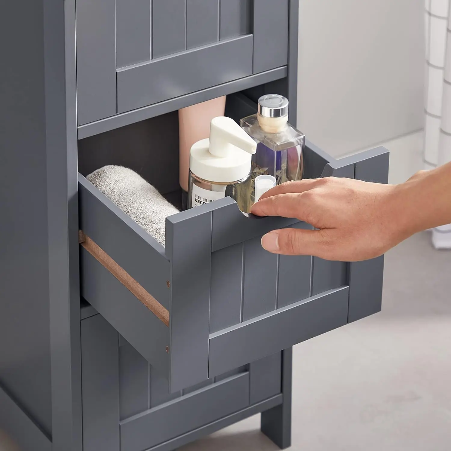 Comoda Vasagle LHC040G01 (Grey) - 5