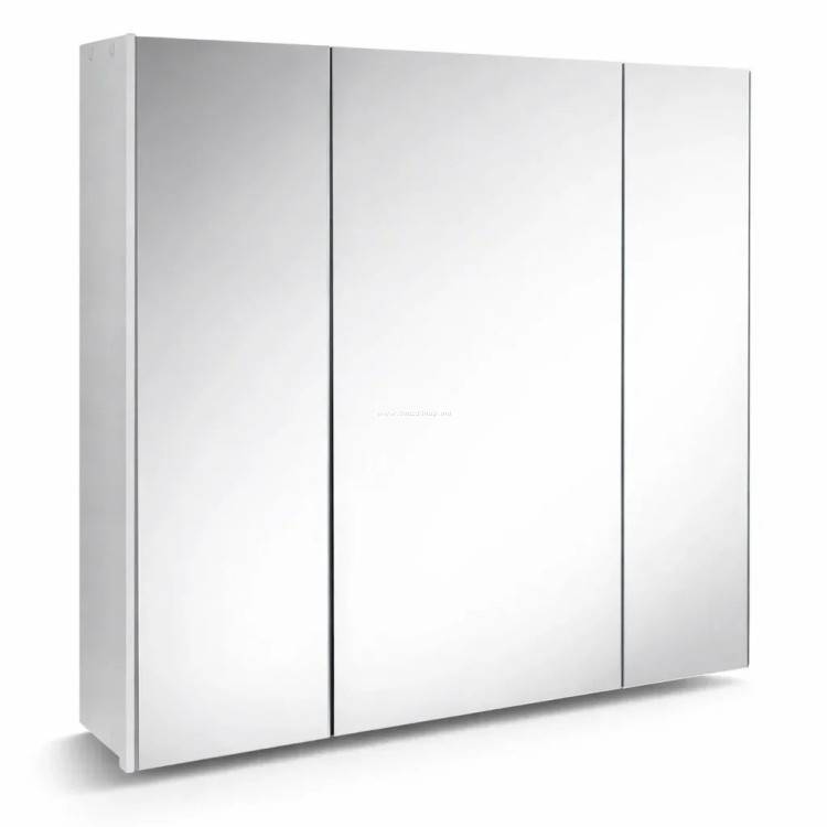 Шкаф с зеркалом Vasto Furniture 800mm (White)