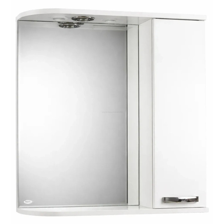 Dulap cu oglinda Vasto Furniture Agat 700mm (White)
