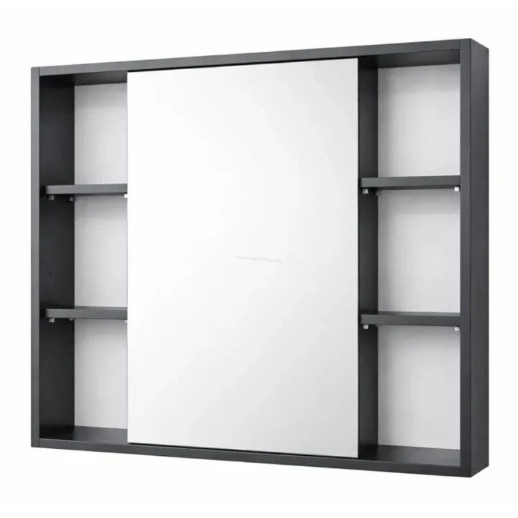 Dulap cu oglinda Vasto Furniture Alicante 800mm (Anthracite)