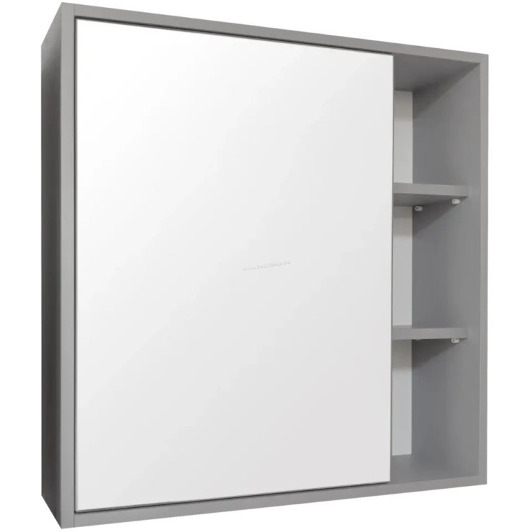 Dulap cu oglinda Vasto Furniture Lerida 600mm (Grey)