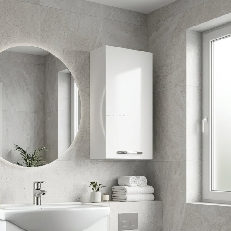 Шкафчик для ванной Vasto Furniture Agat 400x800 (White)
