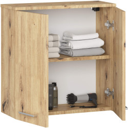 Dulap suspendat Akord Fin 60cm 2D (Artisan Oak) Thumb