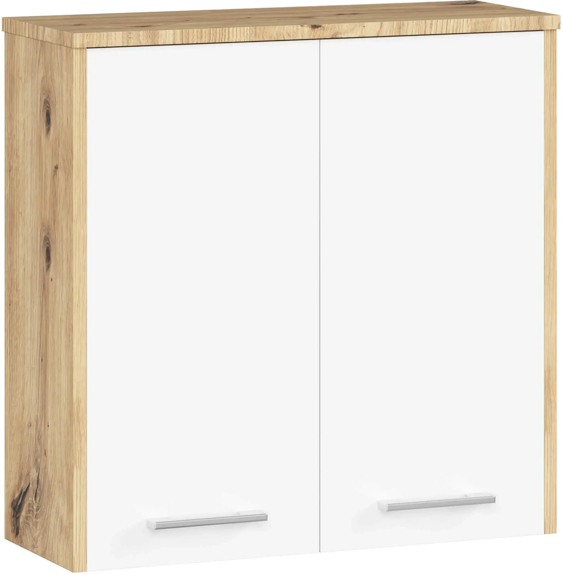 Шкафчик подвесной Akord Fin 60см 2D (Artisan Oak/White)