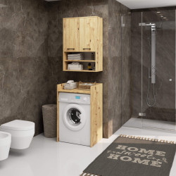 Шкафчик подвесной Akord Fin H934 W64 2D 1P (Artisan Oak) Thumb