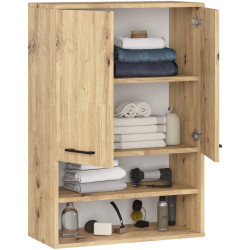 Шкафчик подвесной Akord Fin H934 W64 2D 1P (Artisan Oak) Thumb