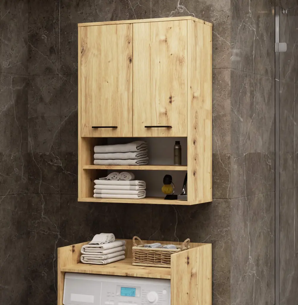 Шкафчик подвесной Akord Fin H934 W64 2D 1P (Artisan Oak)