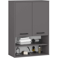 Dulap suspendat Akord Fin H934 W64 2D 1P (Graphite Grey) Thumb