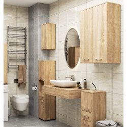 Dulap suspendat Akord Fin H934 W64 2D (Sonoma Oak) Thumb