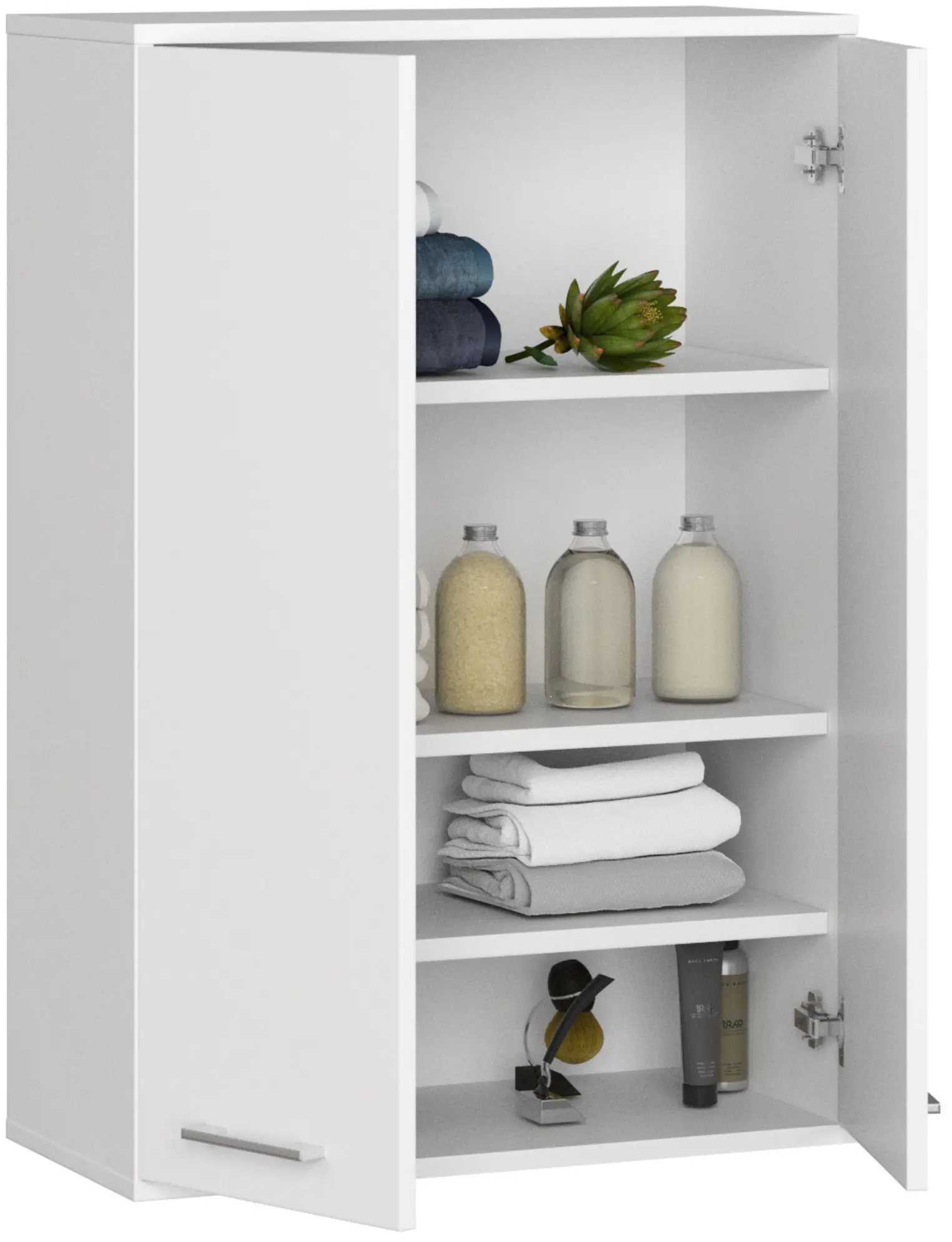 Шкафчик подвесной Akord Fin H934 W64 2D (White)