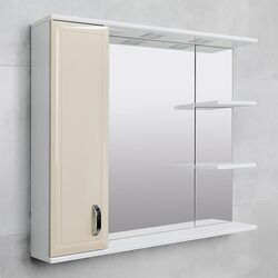 Dulap cu oglinda Bayro Allure 1000x750 Left (Beige) Thumb