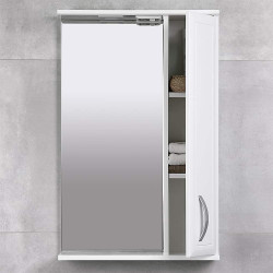 Dulap cu oglinda Bayro Allure 550x750 Right (White) Thumb