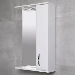 Dulap cu oglinda Bayro Allure 550x750 Right (White) Thumb