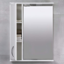 Dulap cu oglinda Bayro Allure 600x750 Left (White) Thumb