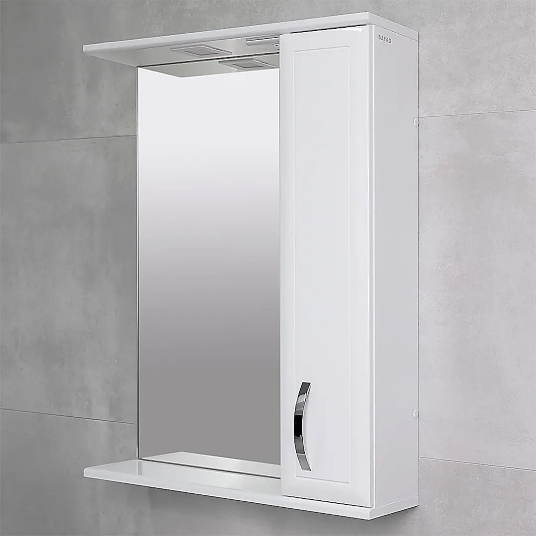 Dulap cu oglinda Bayro Allure 600x750 Right (White) - 3