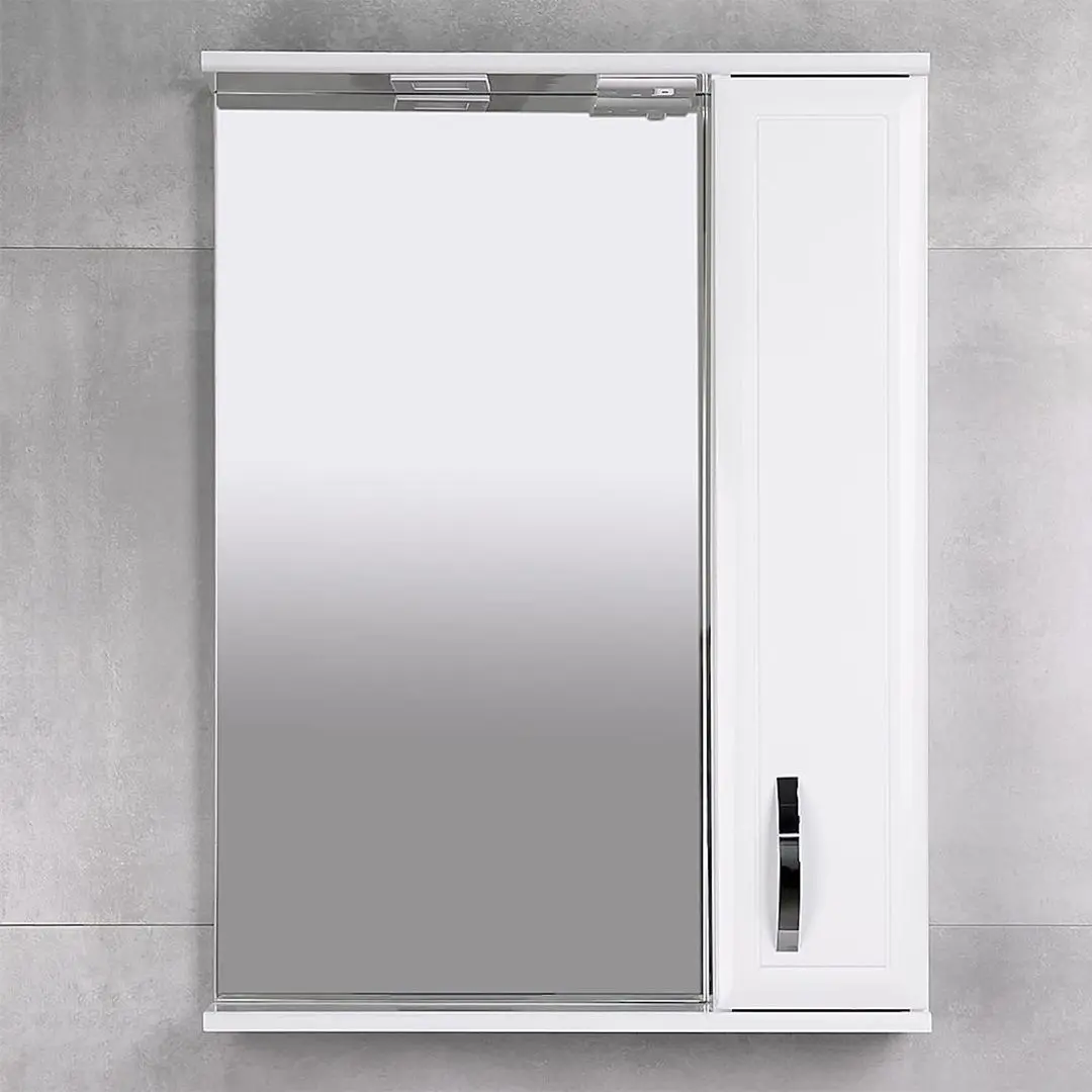 Dulap cu oglinda Bayro Allure 600x750 Right (White)