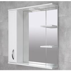 Dulap cu oglinda Bayro Allure 800x750 Left (White) Thumb