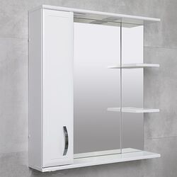 Dulap cu oglinda Bayro Allure 800x750 Left (White) Thumb