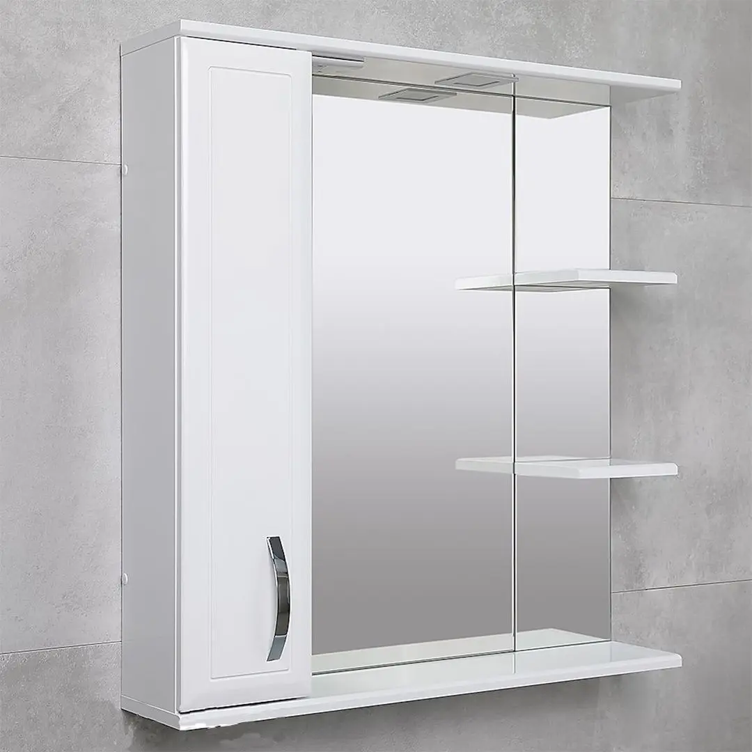 Dulap cu oglinda Bayro Allure 800x750 Left (White) - 3