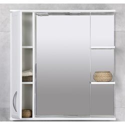 Dulap cu oglinda Bayro Allure 800x750 Left (White) Thumb