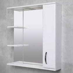 Dulap cu oglinda Bayro Allure 800x750 Right (White) Thumb